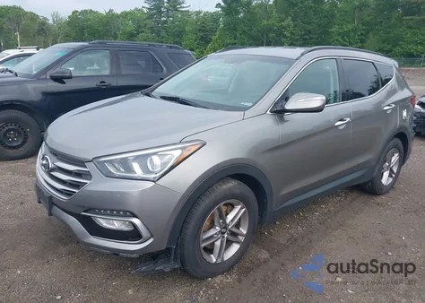 2017 Hyundai Santa Fe Sport 2.4L from USA, damaged, VIN 5NMZUDLB2HH035361